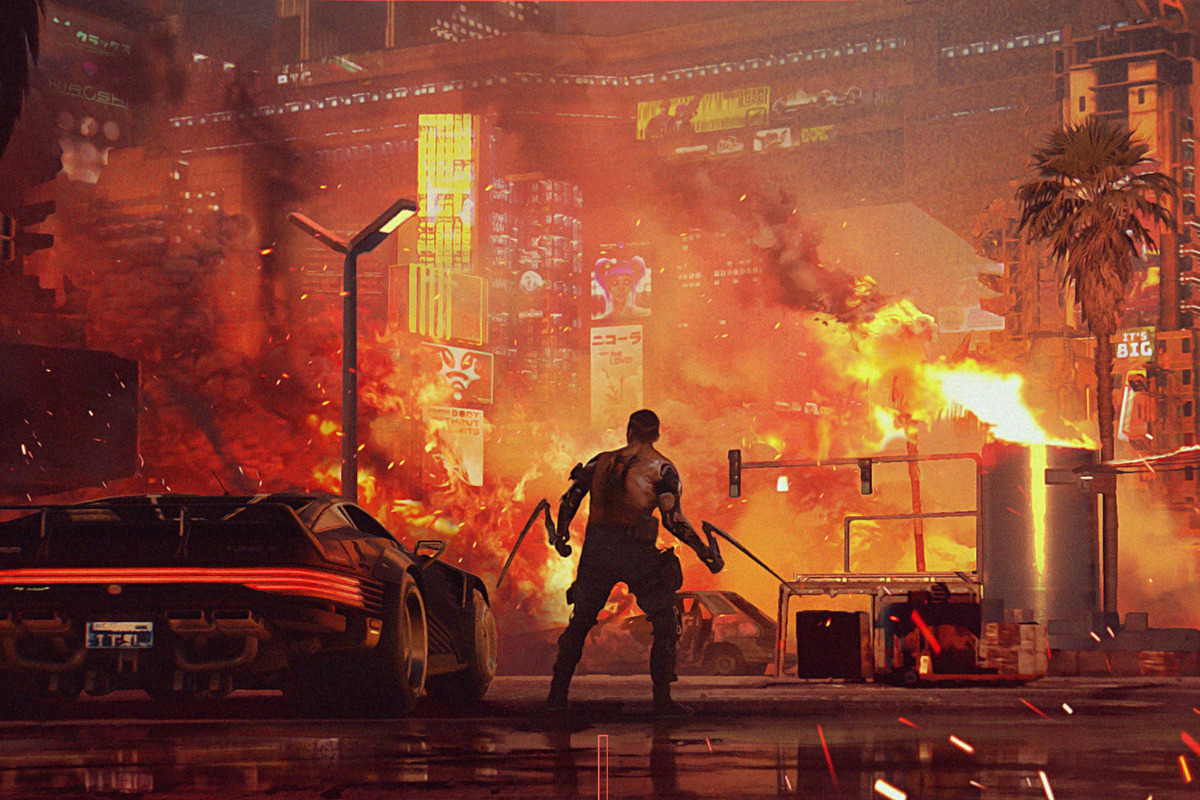  ����������� cyberpunk 2077 ������ �������� ������ ���� 