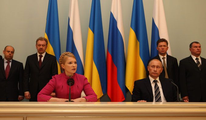 Тимошенко привезла из Москвы газ