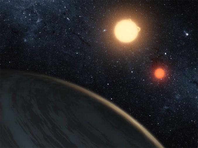Ученые обнаружили планету с двумя солнцами (ВИДЕО, ФОТО)