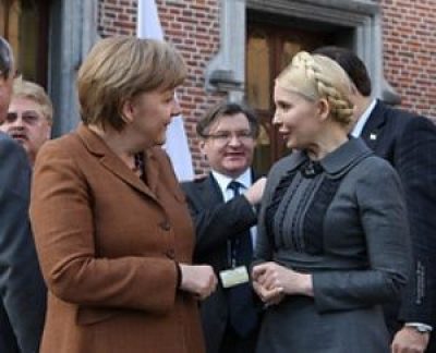 Ангела Меркель и Юлия Тимошенко