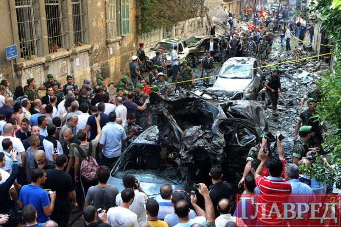 В Бейруте взорвана бомба – 8 погибших, 70 раненых
