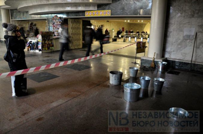 Метро в киеве затопило