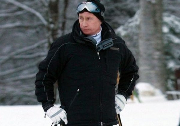 Фото Путина Зимой