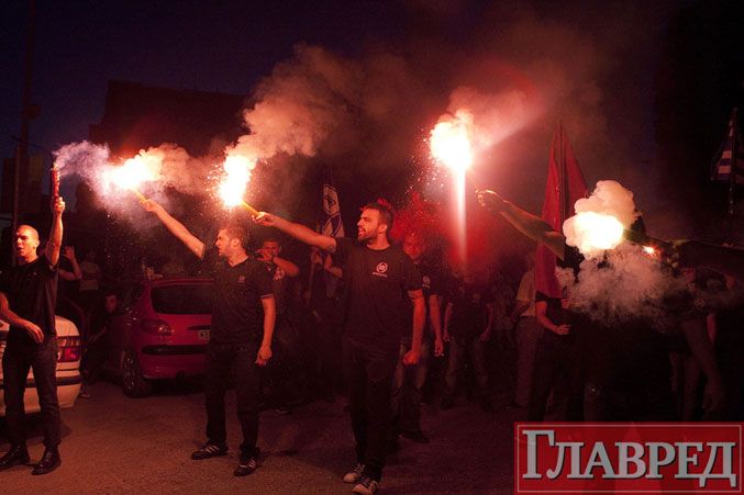 В Афинах прошло многотысячное шествие неонацистов