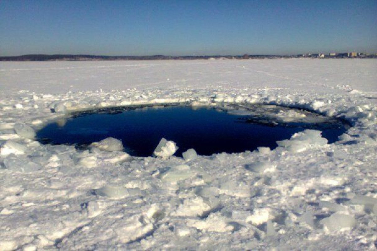 метеорит из озера чебаркуль