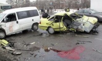 В Киеве возле Больницы скорой помощи произошло ДТП: погиб человек