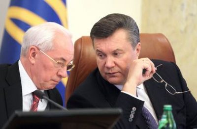 Николай Азаров и Виктор Янукович