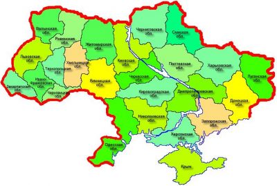 Карта Украины Карта Украины