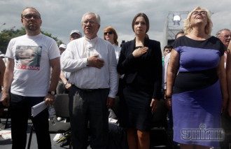 Съезд "Батькивщины" в Киеве. Власенко, Тарасюк, Тимошенко и Кужель Съезд "Батькивщины" в Киеве. Власенко, Тарасюк, Тимошенко и Кужель