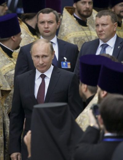 Владимир Путин во время последнего визита в Киев
