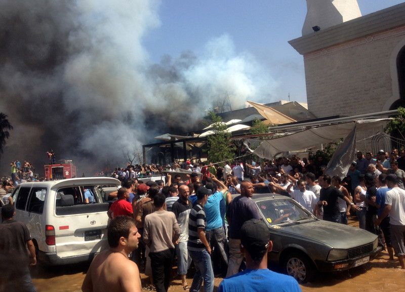 Ливанской город Триполи после взрывов 23 августа