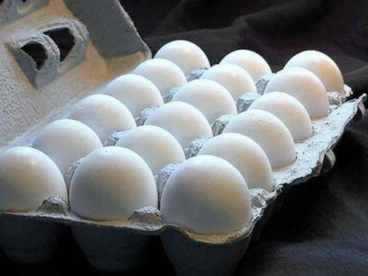 Яйца обтягивают