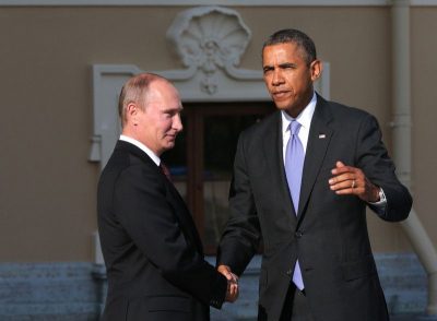 Путин и Обама на саммите Большой двадцатки