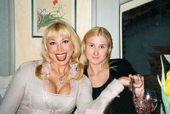 Маша Распутіна з донькою Лідою