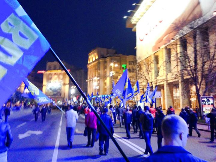 В Киеве 14 октября перекроют движение из-за марша УПА