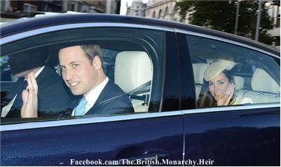 Кейт Миддлтон на крестинах сына была в наряде Alexander McQueen и шляпке за 755 фунтов