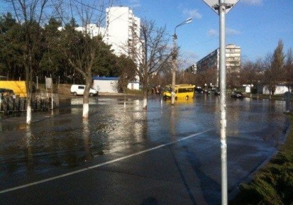 Киев потоп сегодня видео