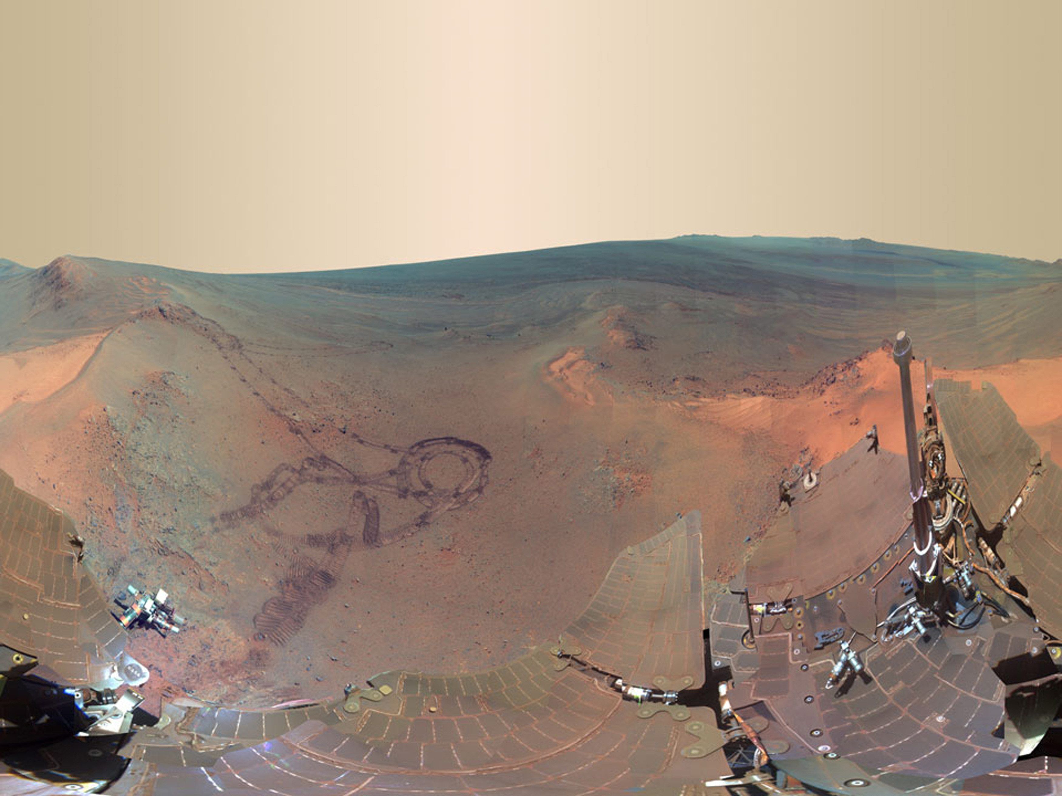 Время на марсе. Снимки планеты Марс с марсохода. Панорама Марса с марсохода. Панорама Марса Оппортьюнити. NASA панорама Марса.