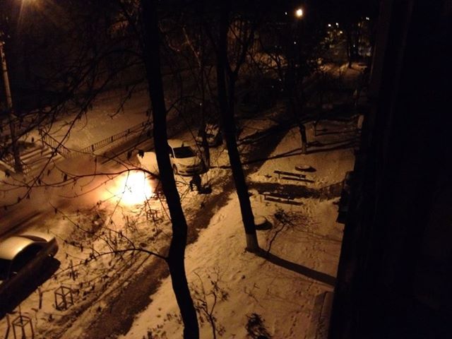 Авто, Киев, поджег Авто, Киев, поджег