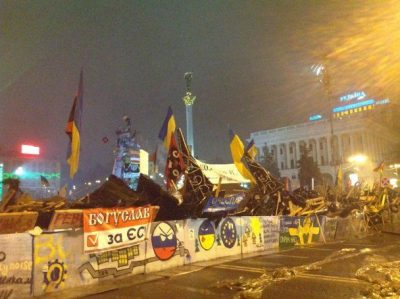 На Евромайдане к Рождеству готовят 12 праздничных блюд