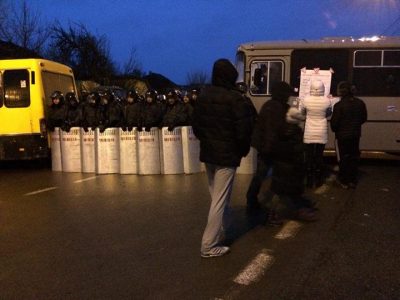 Как Автомайдан пикетировал Межигорье и имение Медведчука, опубликованы новые фото