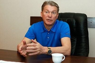 Главный тренер киевского "Динамо" Олег Блохин Главный тренер киевского "Динамо" Олег Блохин