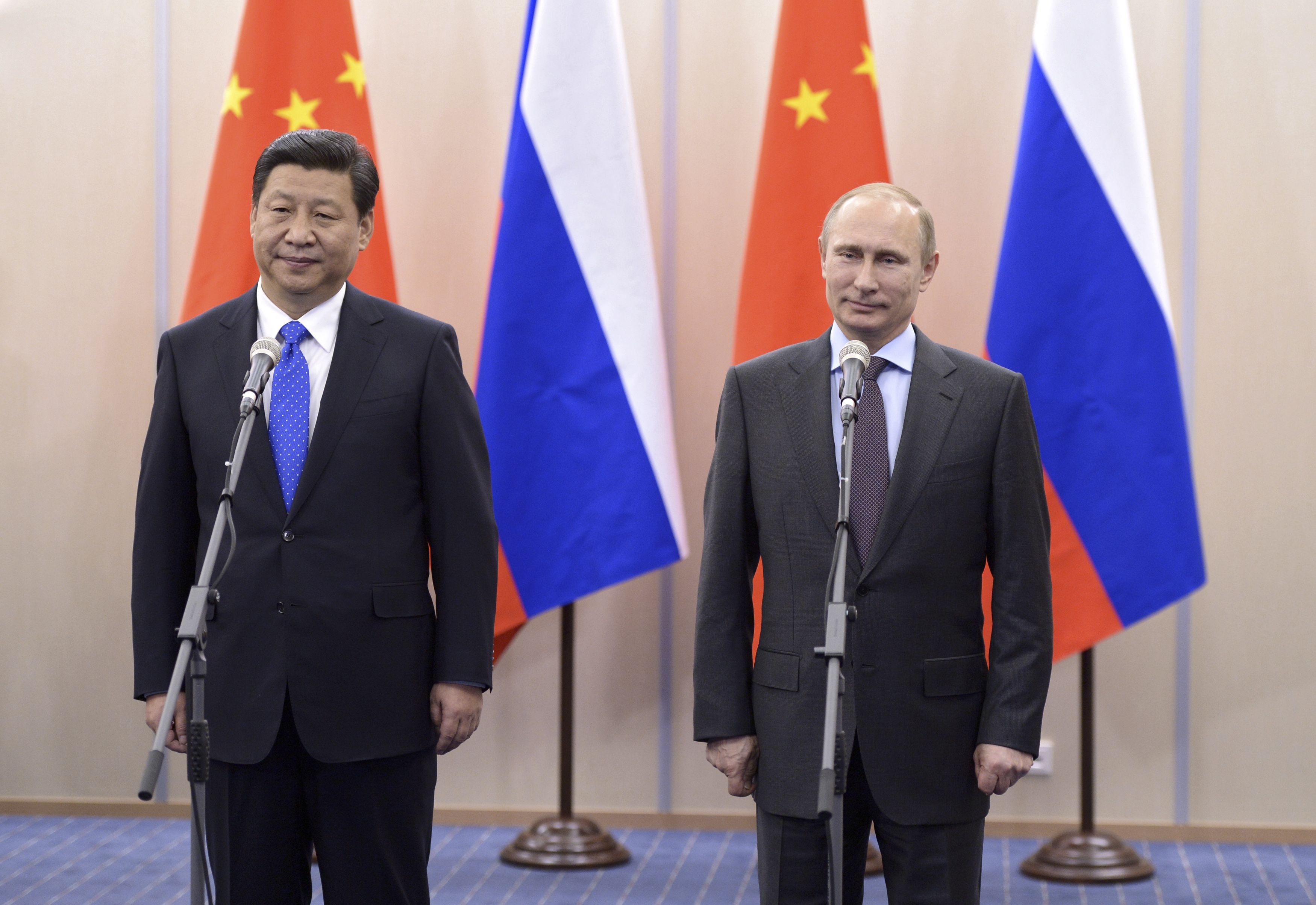 Путин и Цзиньпин Путин и Цзиньпин