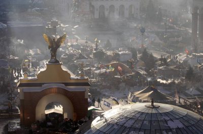 Евромайдан отправился пикетировать заседание Киевсовета