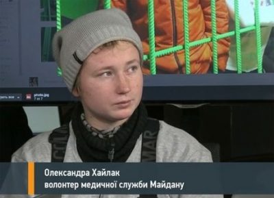 В МВД заявили, что волонтерка Майдана созналась в "похищении" за 500 гривен, опубликовано видео