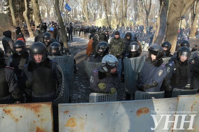 "Беркут" на Грушевского, иллюстрация "Беркут" на Грушевского, иллюстрация