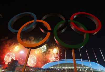 Путин и глава МОК Thomas Bach