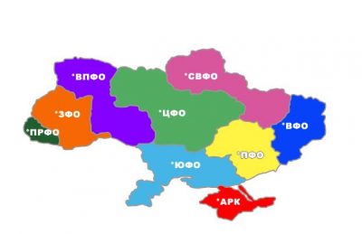 Один из вариантов федерализации Украины