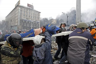Оппозиция обвинила власть и "Беркут" в нарушении перемирия