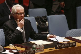 Представитель России в СБ ООН Виталий Чуркин