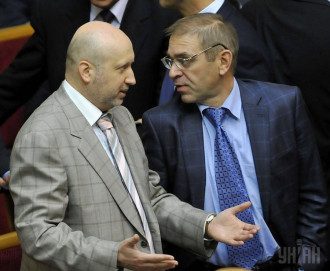 Александр Турчинов и Сергей Пашинский