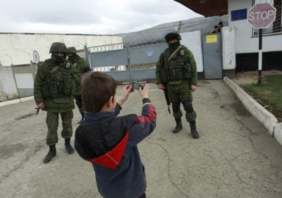 Шойгу о фото и видео с российскими БТР в Крыму: это провокация