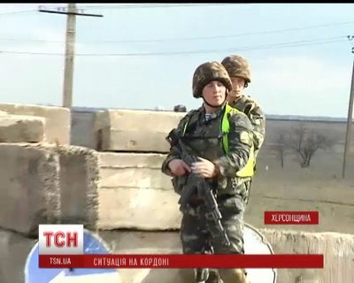На Херсонщине украинские военные укрепляют границу с Крымом: враг не пройдет