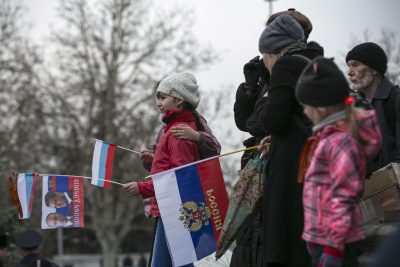 Пророссийский митинг в Севастополе Пророссийский митинг в Севастополе
