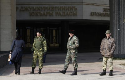 Cамопровозглашенные СБУшники пугают крымчан убийствами и терактами перед референдумом
