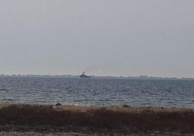 Российские оккупанты ворвались на борт тральщика "Черкассы"