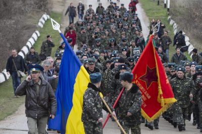 Украинские военные в Крыму Украинские военные в Крыму
