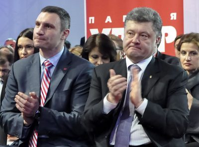 Виталий Кличко и Петр Порошенко Виталий Кличко и Петр Порошенко