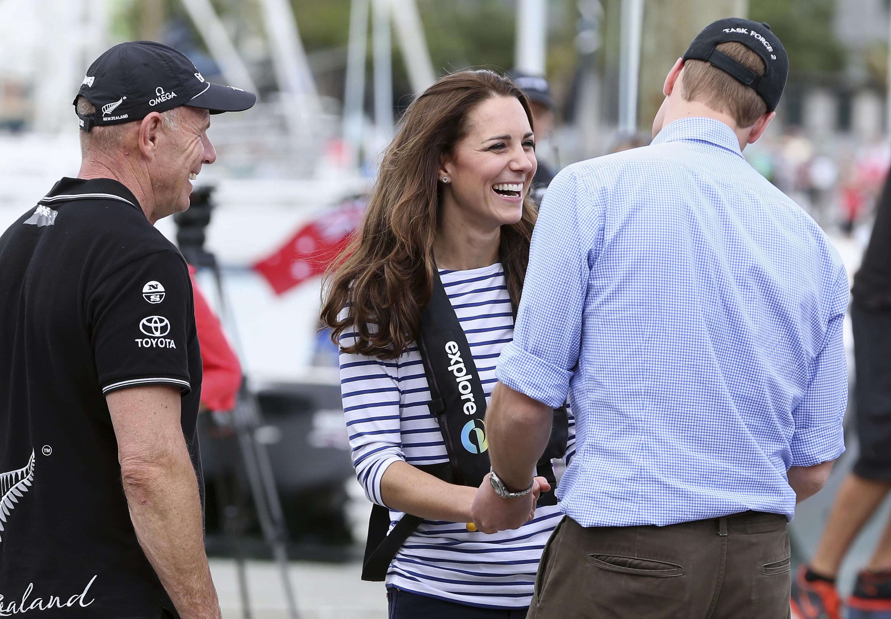 Принц Уильям и Кейт Миддлтон поучаствовали в яхтенных соревнованиях