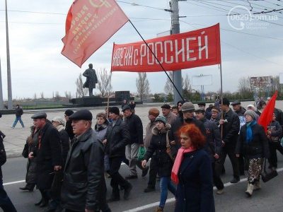 Митинг в Мариуполе Митинг в Мариуполе
