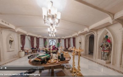Янукович с любовницей для Межигорья купили шторы за 2,5 миллиона