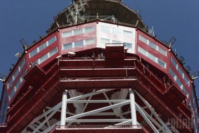 В прокуратуре считают диверсией пожар на Киевской телебашне