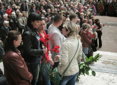 В Житомире простились с десантниками, погибшими в бою под Краматорском