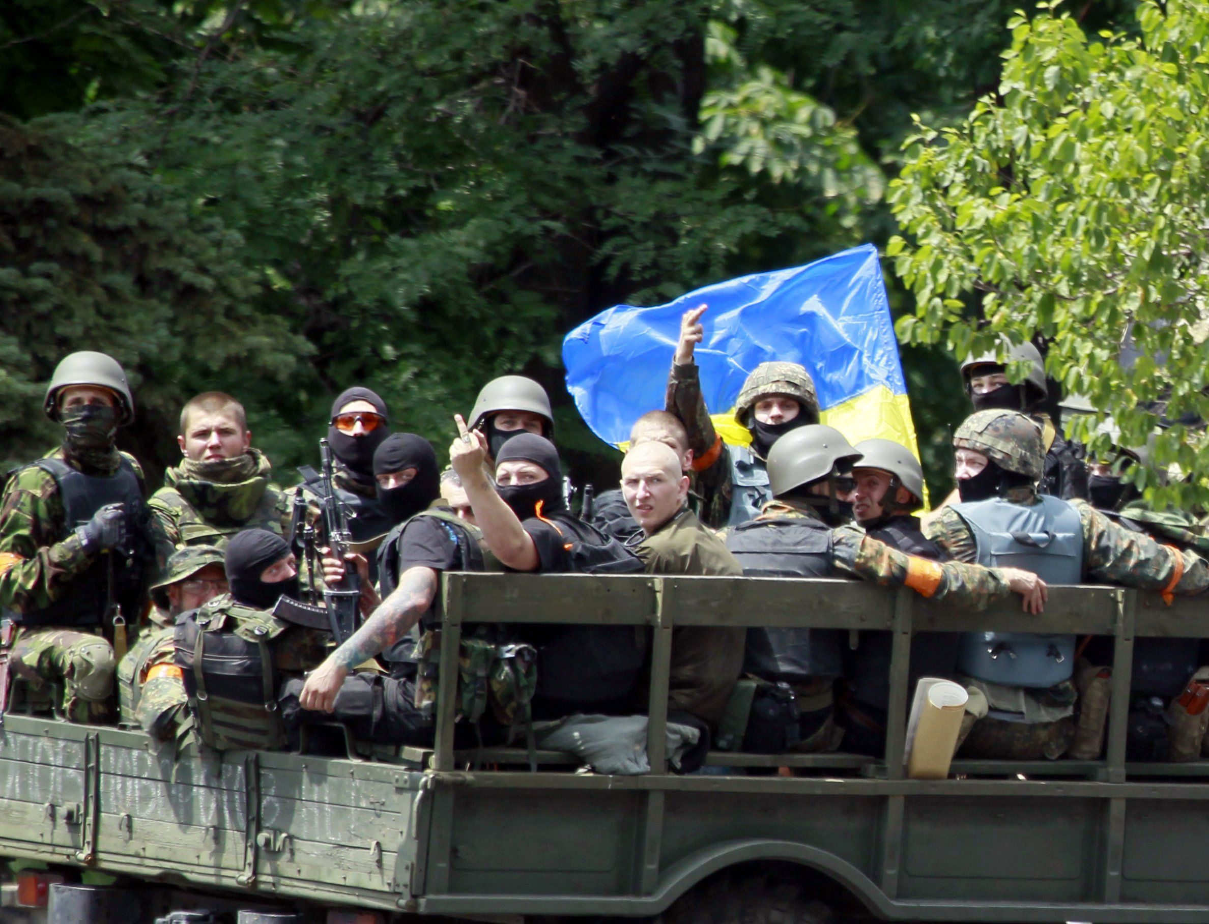 Освободители Мариуполя. 13 июня 2014 года Освободители Мариуполя. 13 июня 2014 года