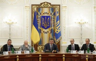 Порошенко на СНБО Порошенко на СНБО