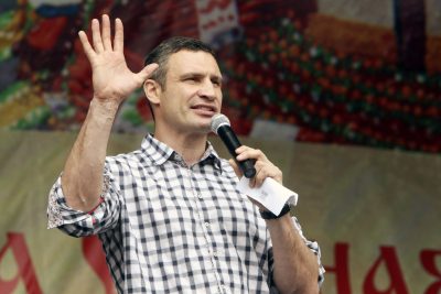 Виталий Кличко на Майдане Виталий Кличко на Майдане